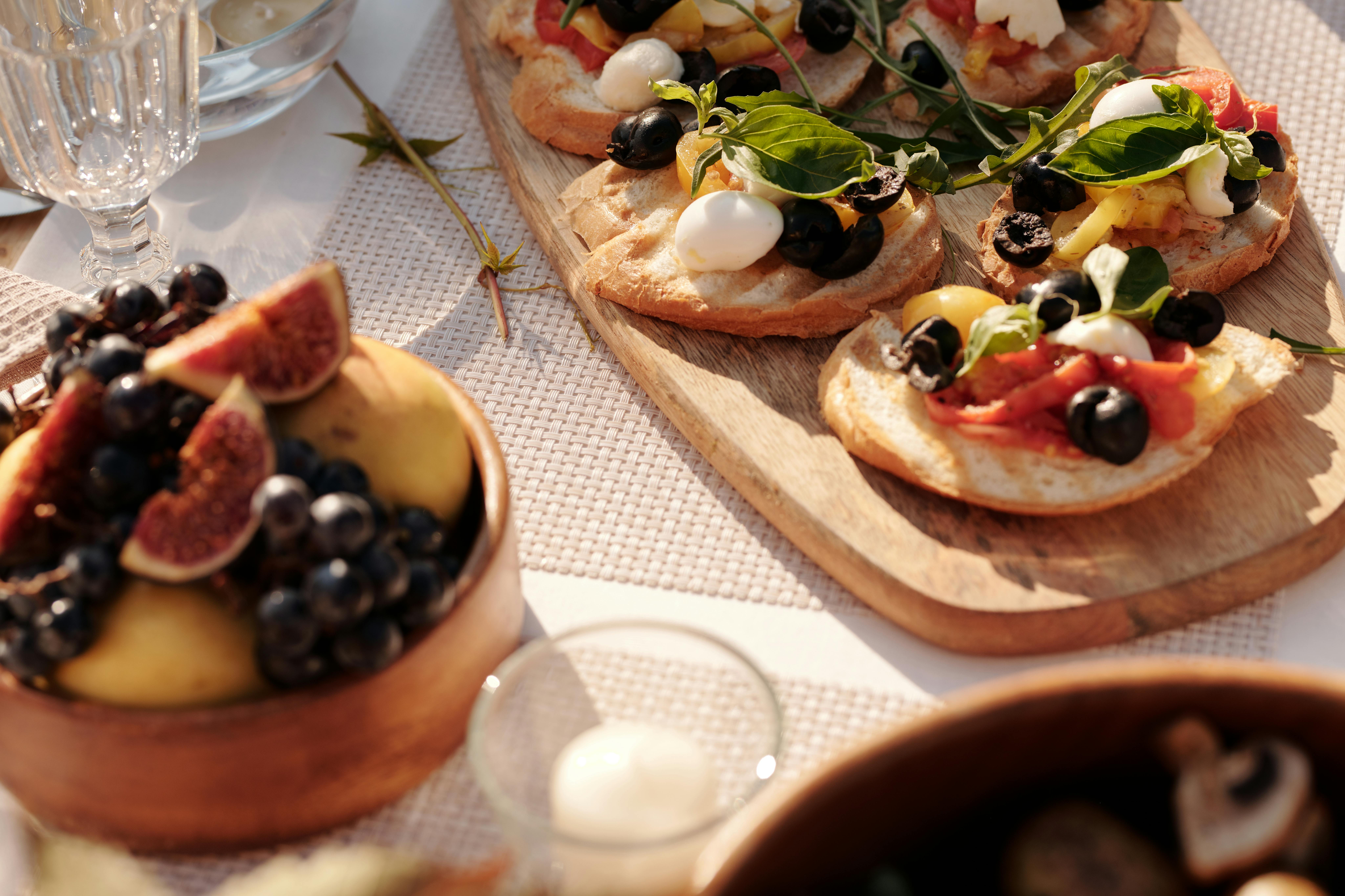 Mediterranean bruschetta spread